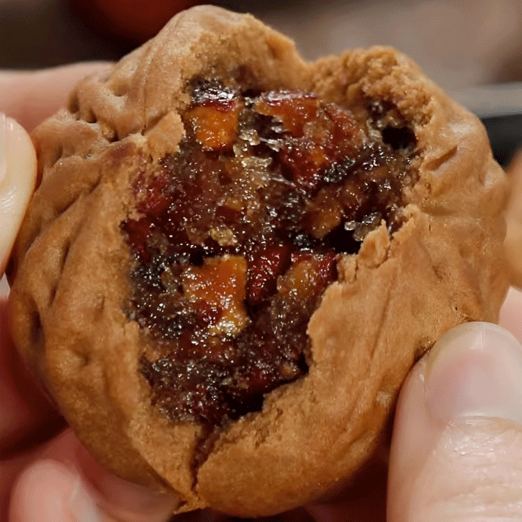 蕎麥核桃山楂棗泥酥