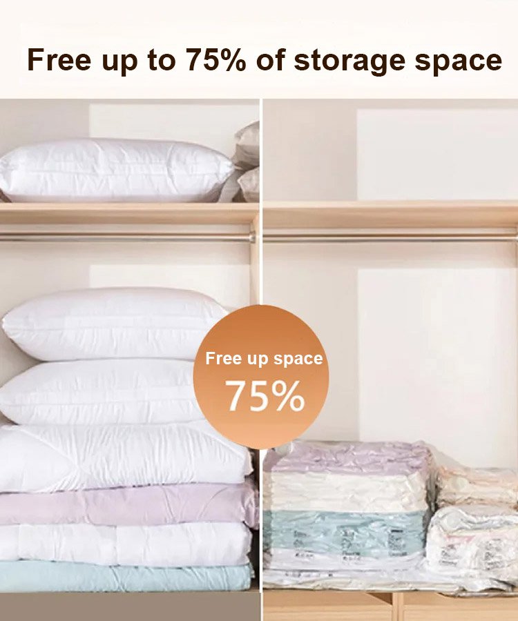 3D vacuum compression bag