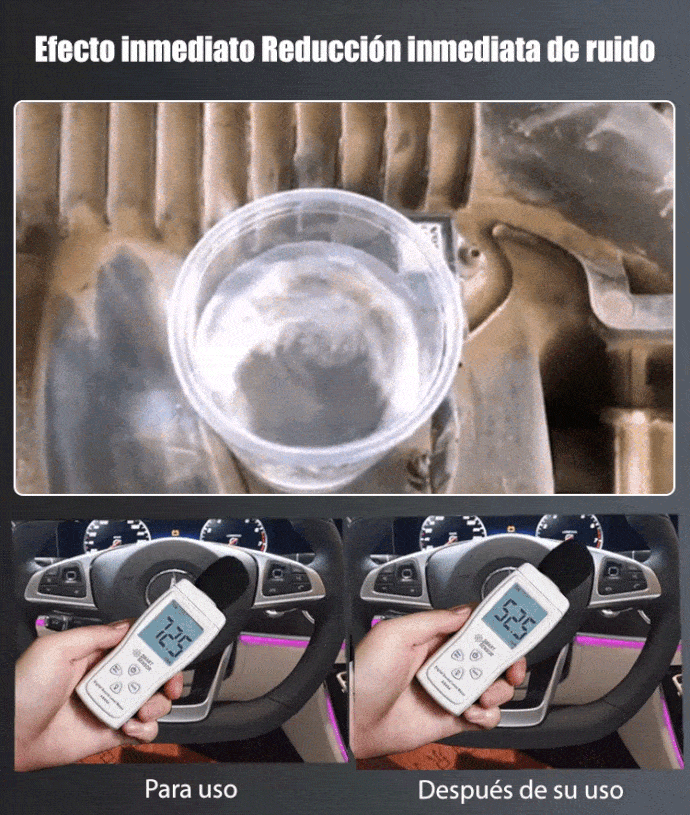 Aditivo protector de alta eficiencia para motores.