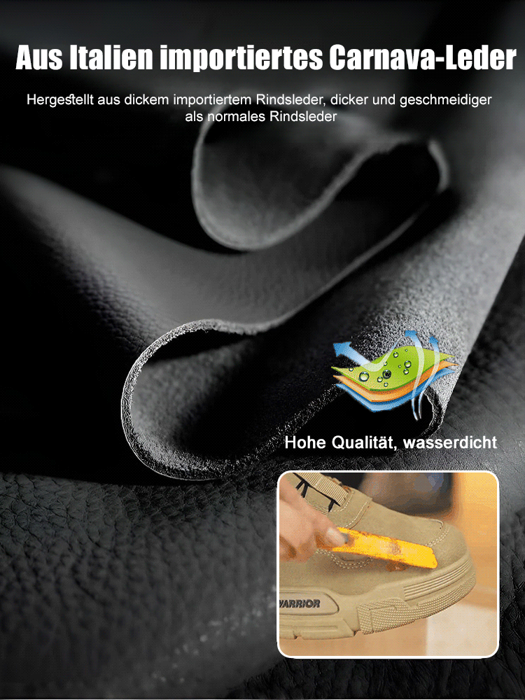 Arbeitsstiefel mit Knopf für Knopf