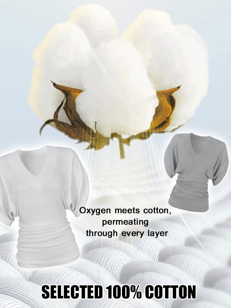 Slouchy Batwing Sleeve Blouse