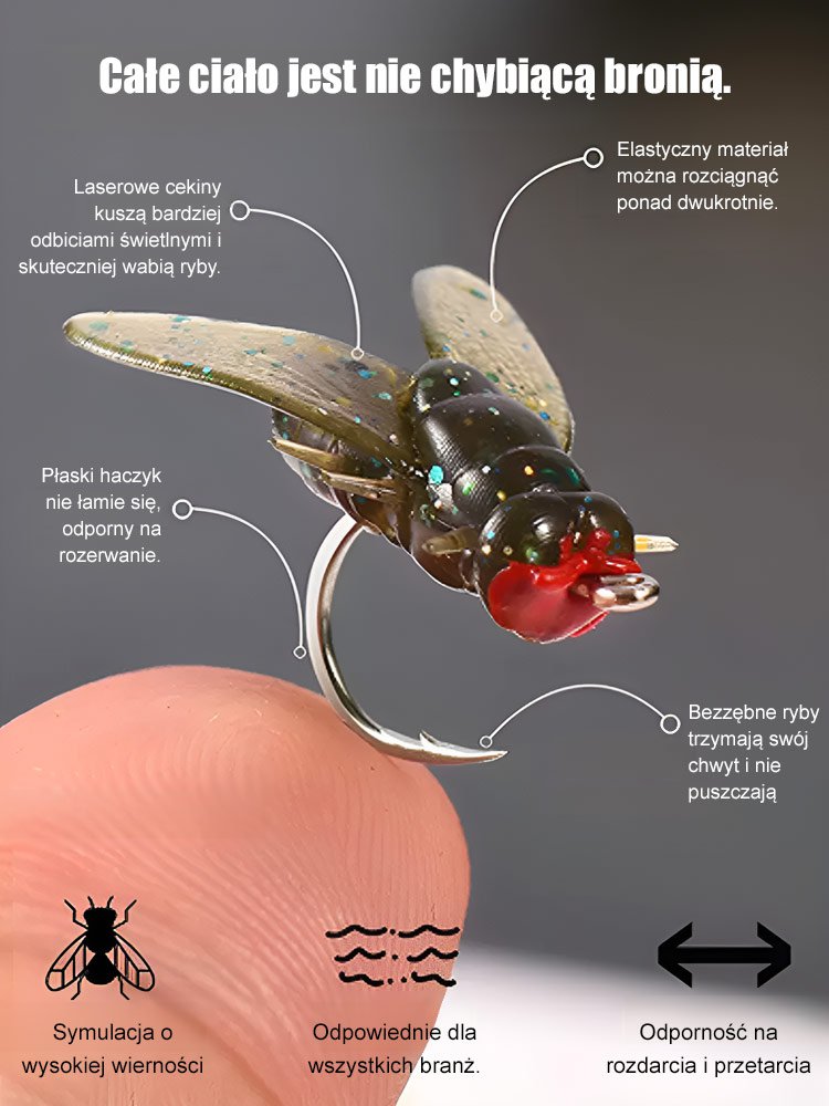 Wędkarstwo Cudowne Przynęta Sztuczna Mucha