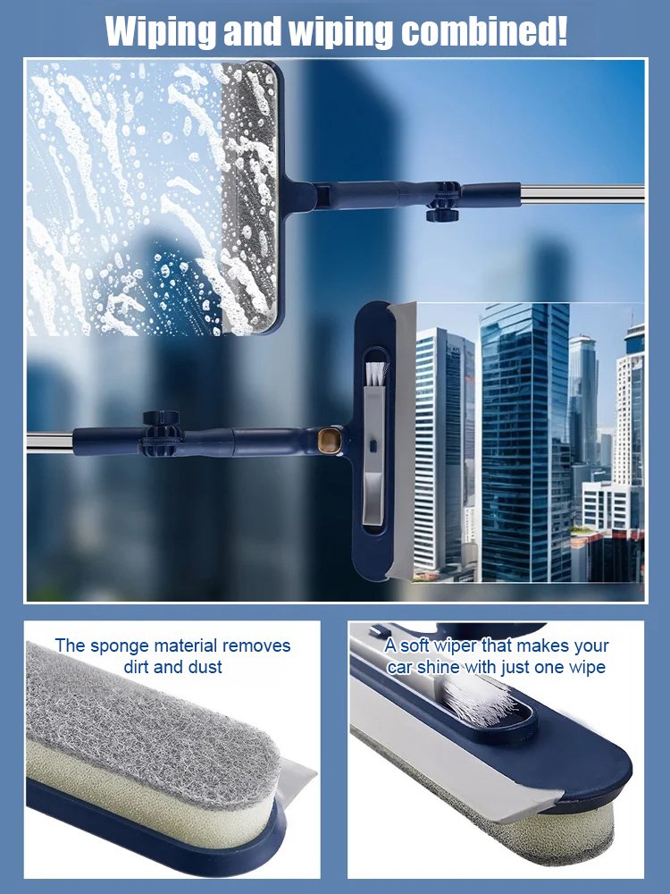Universal extended window cleaner