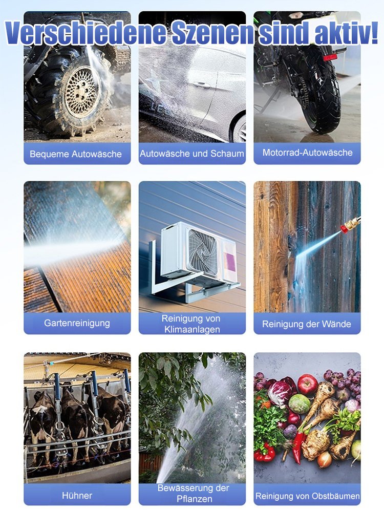 Elektrische Hochdruck-Autowaschpistole