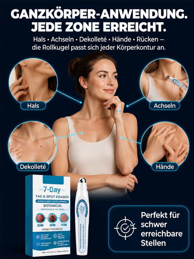 Warzen-Entferner Roll-On für glatte Haut