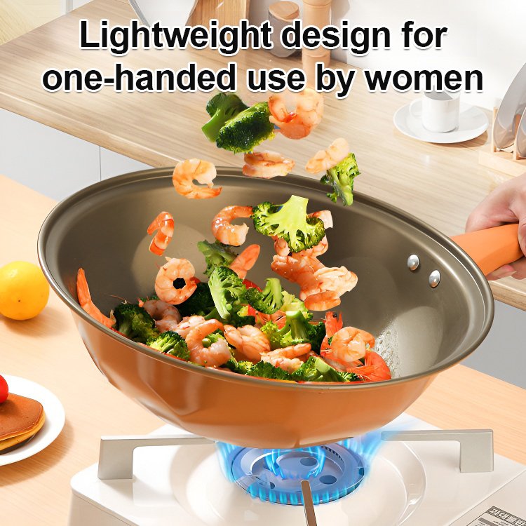 Titanium micropress clay non-stick health pot