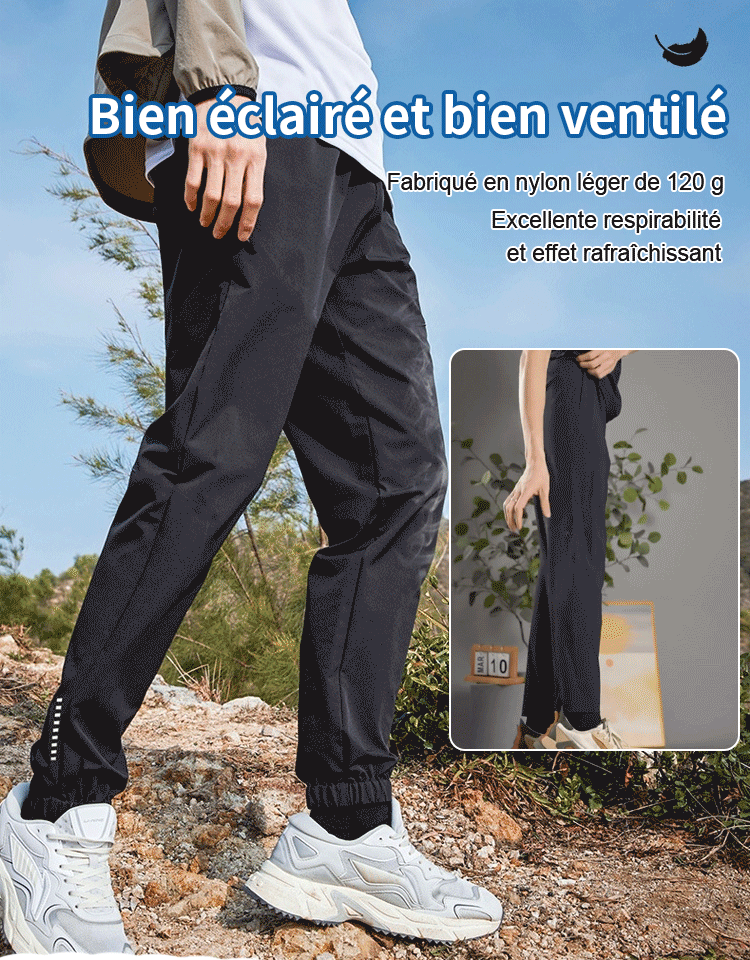 Printemps été Sport vitesse sèche pantalons hommes