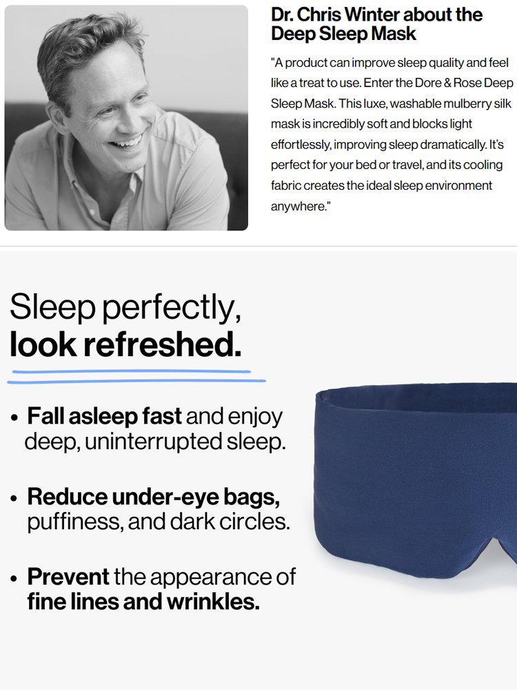 Dual Sensation Cool & Warm Full-Coverage Space Capsule Sleep Mask