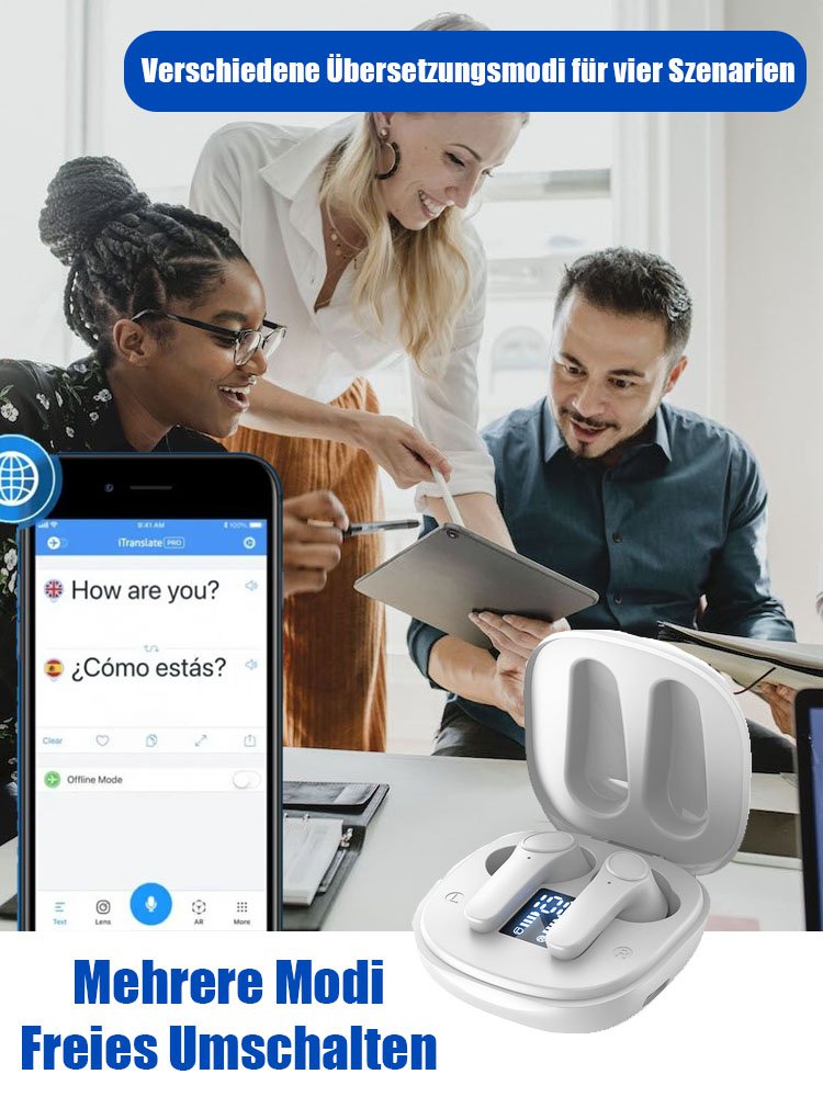 Bluetooth Smart Voice-Echtzeit-Übersetzungs-Headset