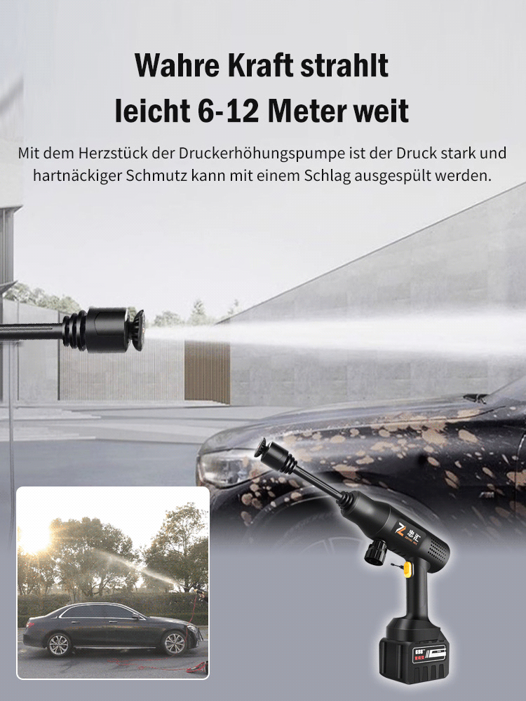 Multifunktionale Autowaschanlage