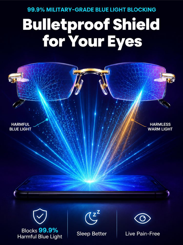 Smart Anti-Blue Light Bifocal Reading Glasses