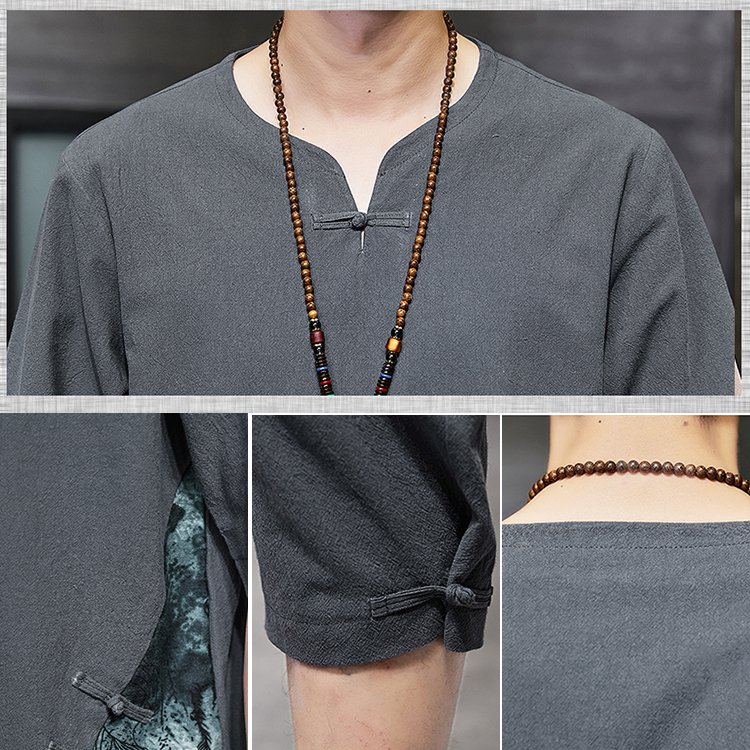 綿麻セットアップ