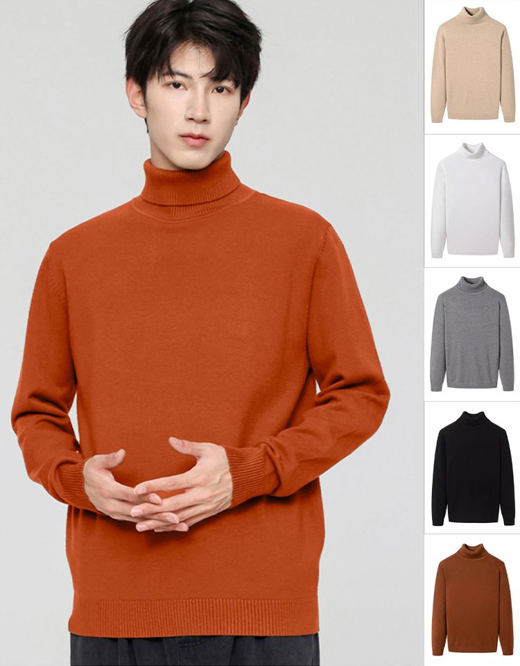 남성 기모 도톰 니트