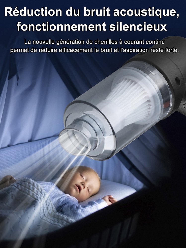 Aspirateur de voiture sans fil