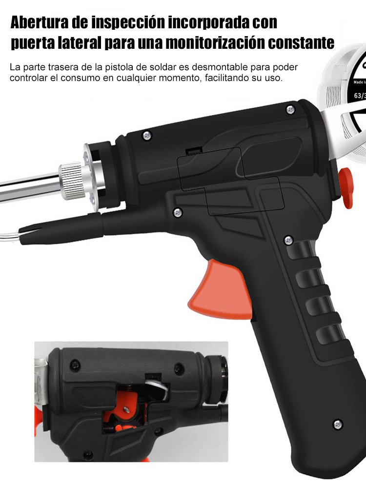 Soldador eléctrico doméstico con interruptor y calentamiento externo