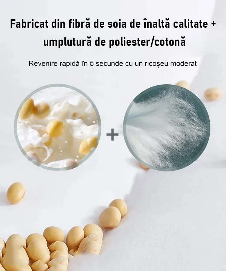 Pernă de masaj și relaxare a gâtului pentru un somn mai bun