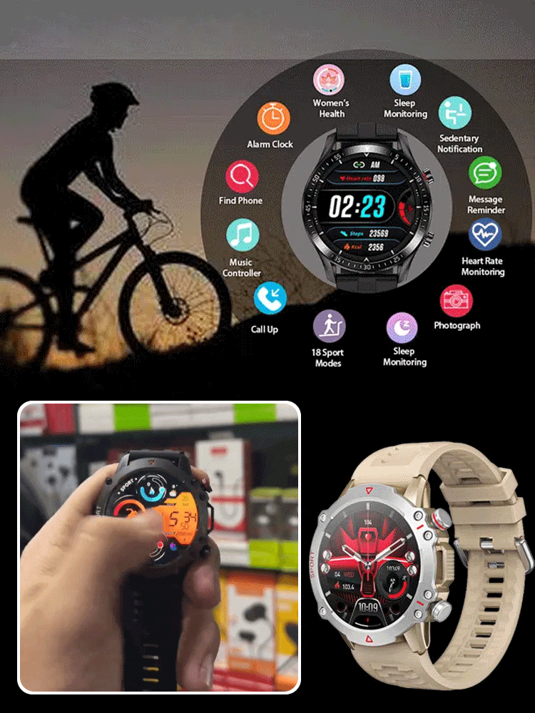 ساعة HFH-TF10 PRO الذكية للرجال