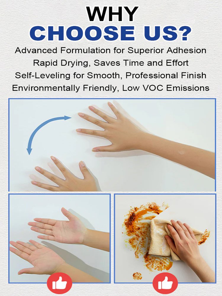 Wall renovation spray paint (with tools)