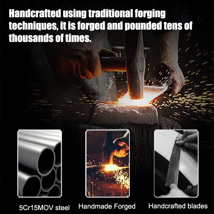 Damascus Chef's Santoku Knife