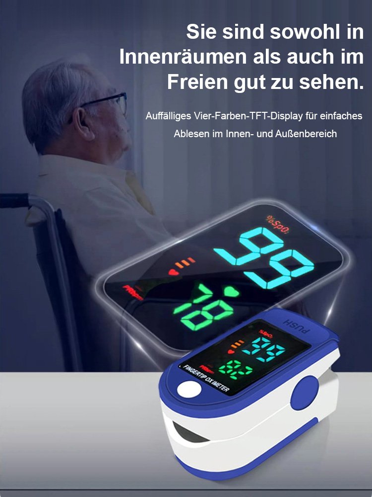 Fingerclip Haushaltsblutsauerstoffmonitor