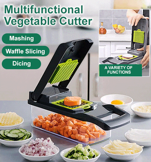 16pcs Multifunctional Vegetable Cutter