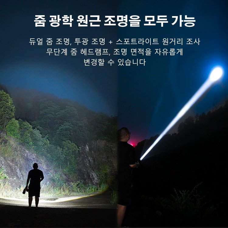 신형 고휘도 미니 강광 손전등 캠핑 랜턴