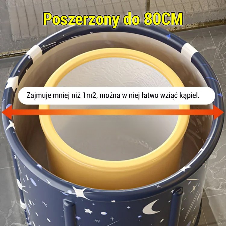 【Sześciowarstwowy zagęszczony】Wanna do kąpieli bez instalacji - zmodyfikowana