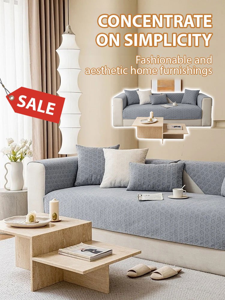 Chenille Jacquard Fabric Dustproof Waterproof Oilproof Sofa Cover