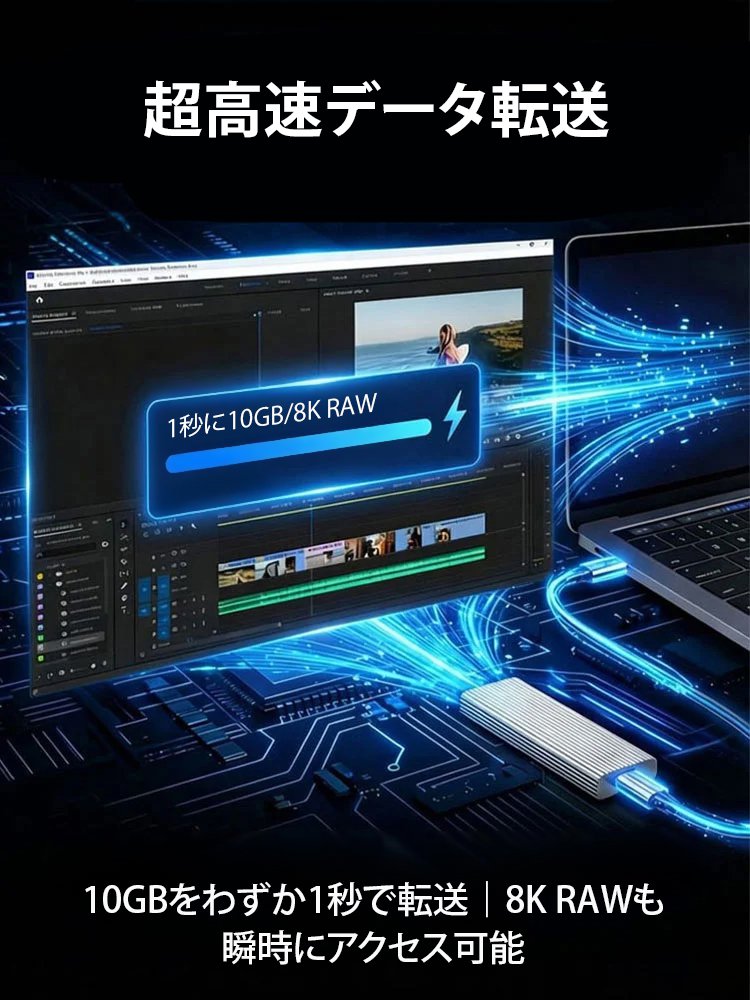 超高速ポータブルSSD