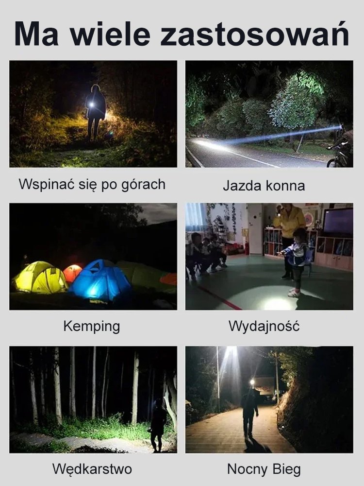 Latarka wielofunkcyjna