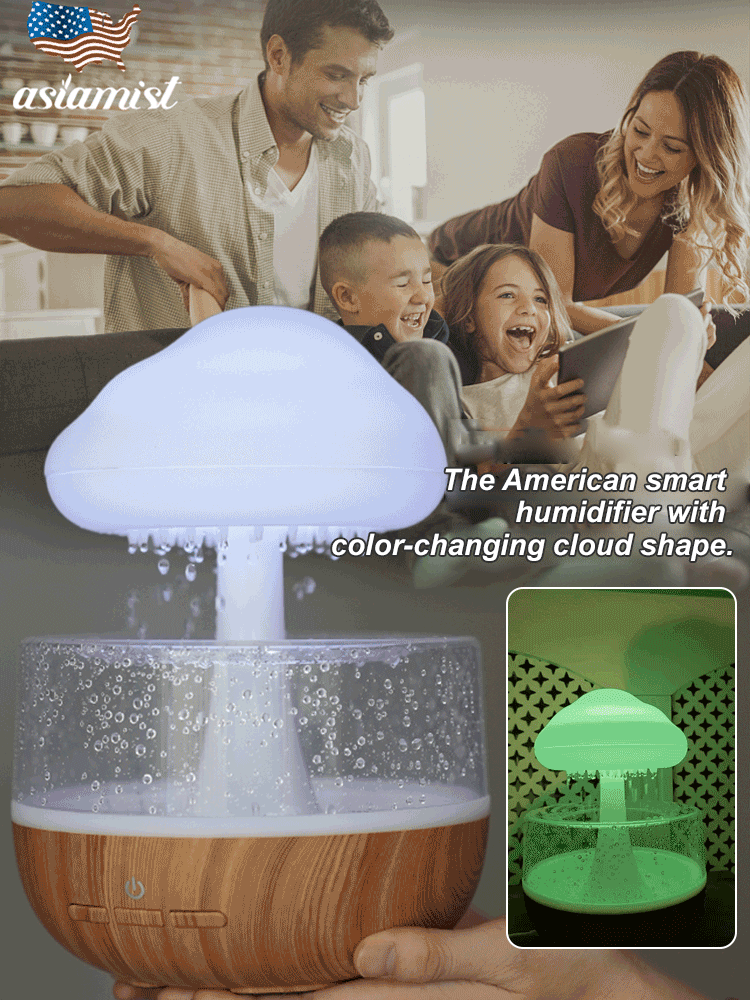 Smart color-changing humidifier