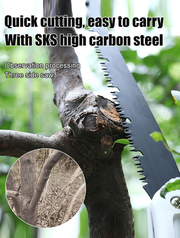 German manganese steel household folding saw