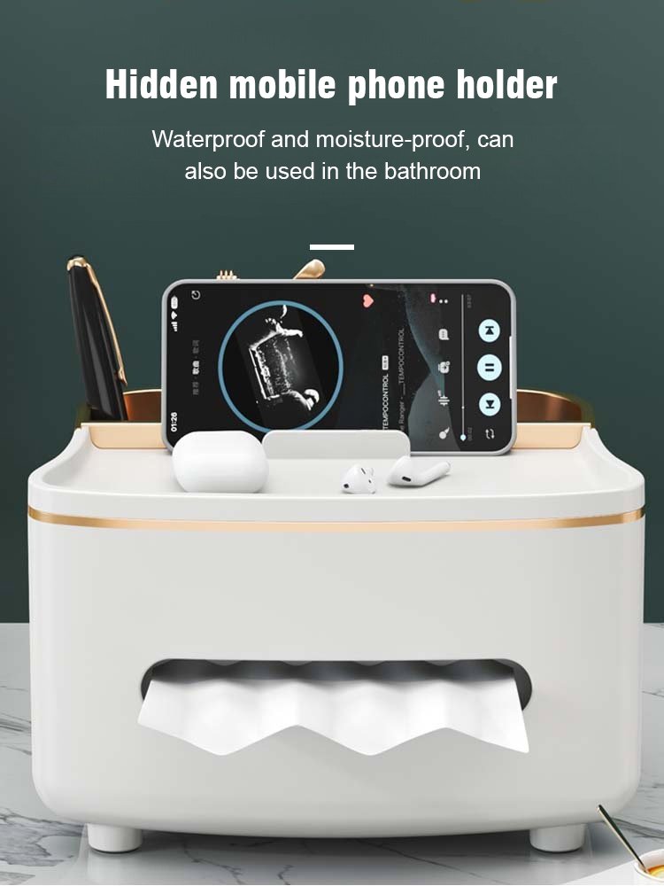 High-end handmade light luxury tissue box