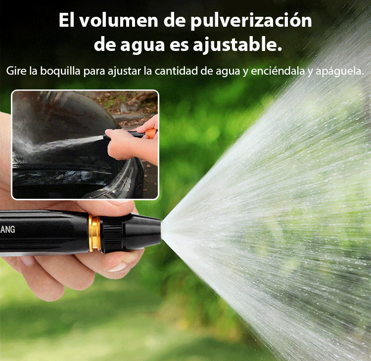 Aspersor de pistola de agua de alta presión