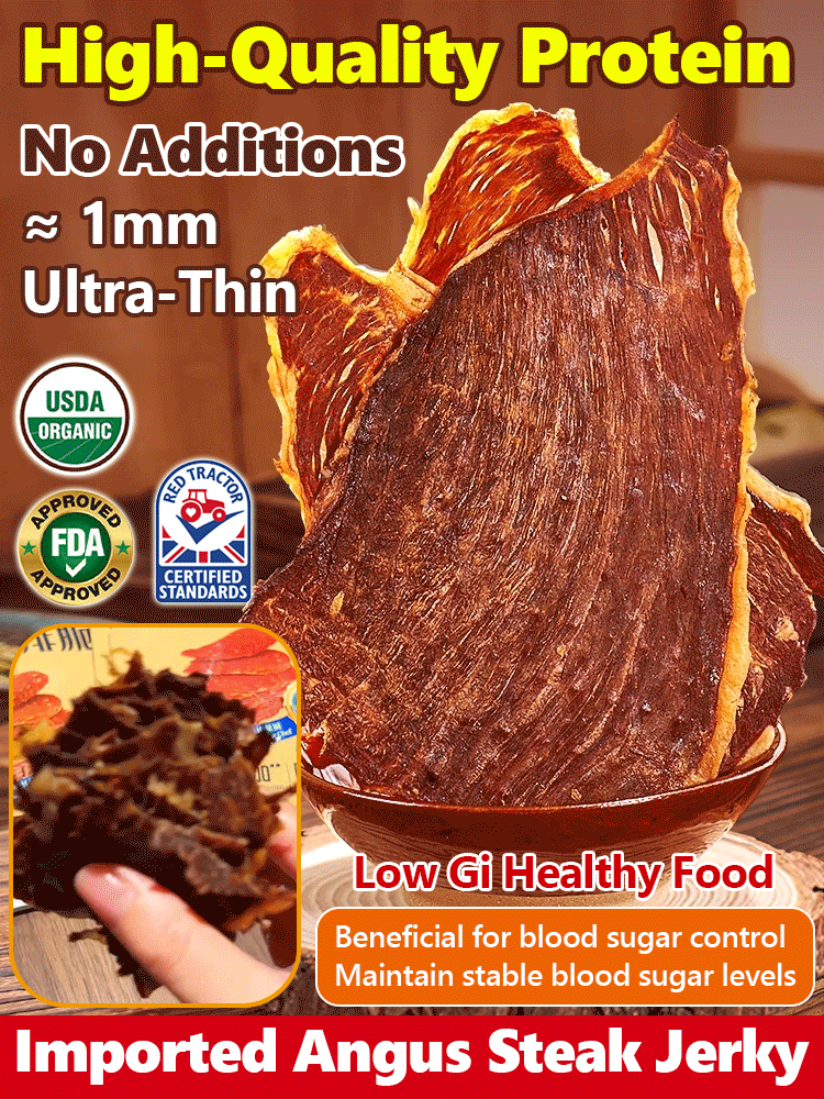 Angus beef crisps