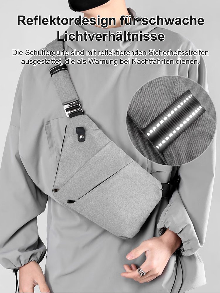 Agenten-Enger, super-unsichtbare, diebstahlsichere Umhängetasche