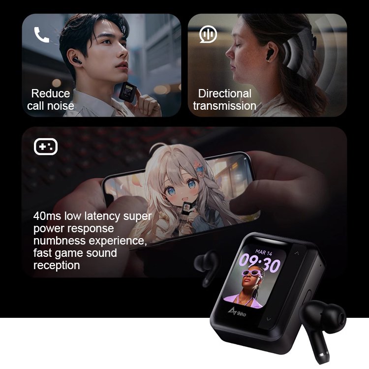 New Bluetooth touchscreen headphones