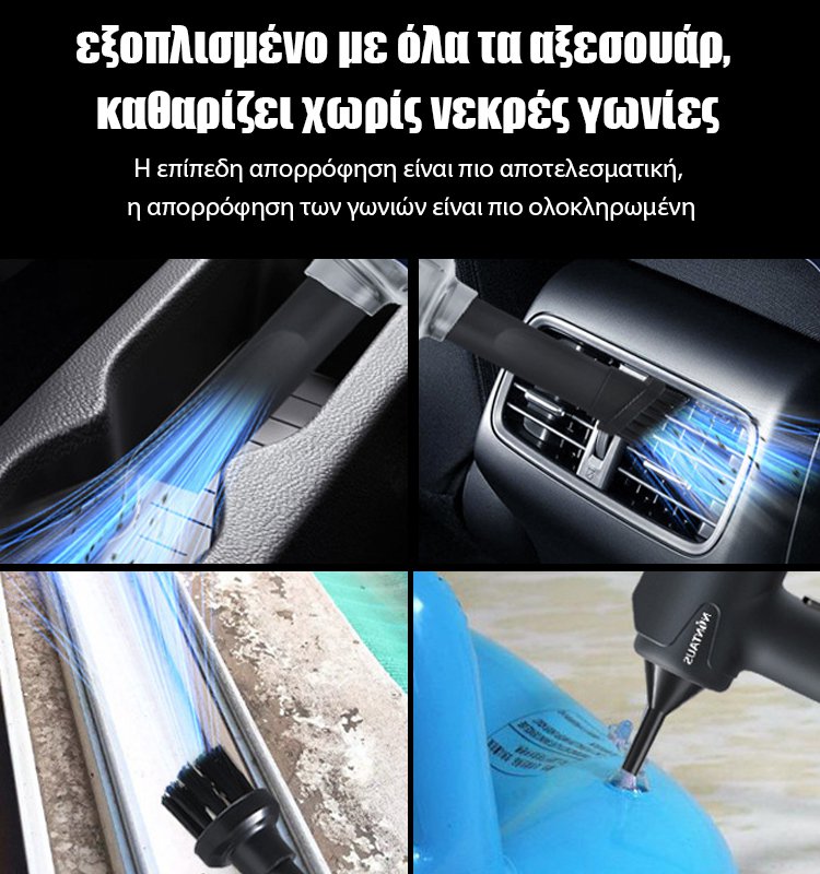 Πολυλειτουργική μικροσκοπική σκούπα