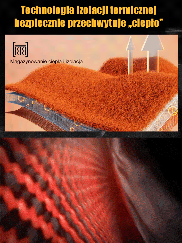 Jesienno-zimowe botki na koturnie z zamkiem błyskawicznym