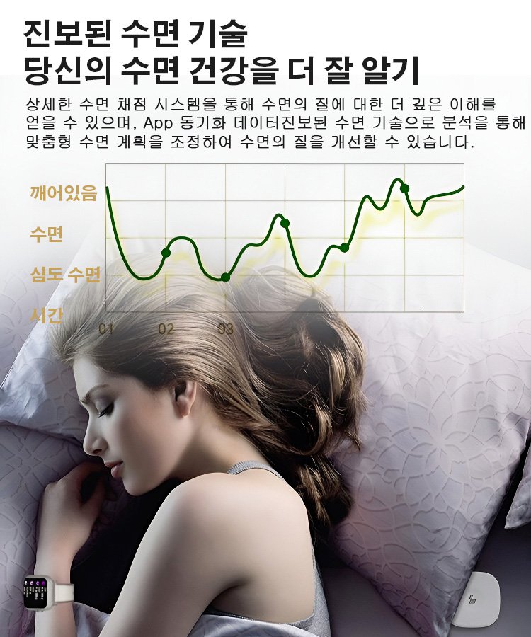 [신상 티타늄 메탈] 혈당 측정 스마트워치