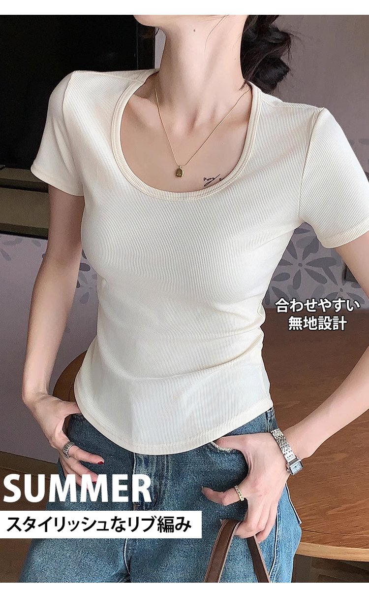 カラーバリエーションが豊富な半袖Tシャツ