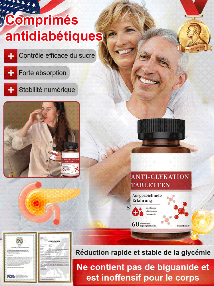 Comprimés antidiabétiques