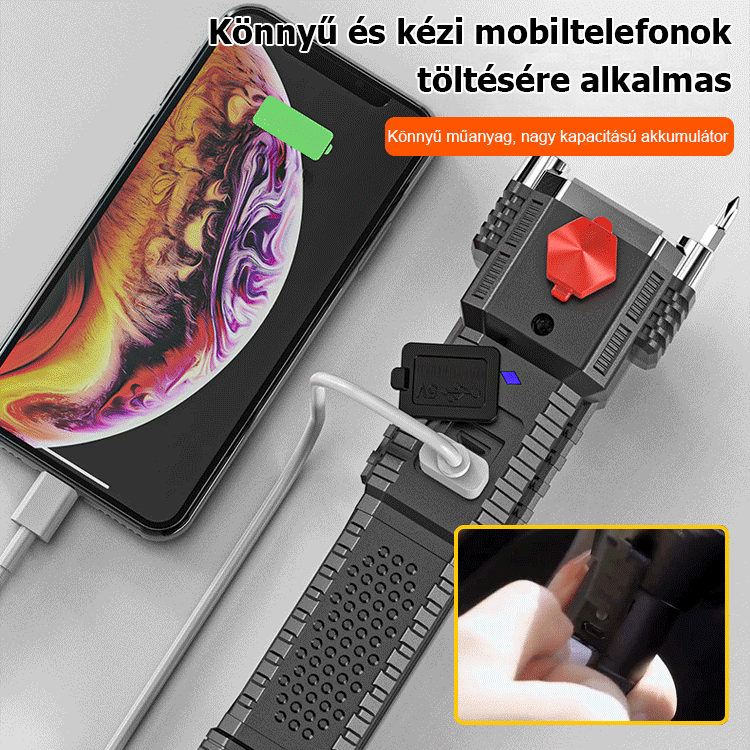 Univerzális zseblámpa