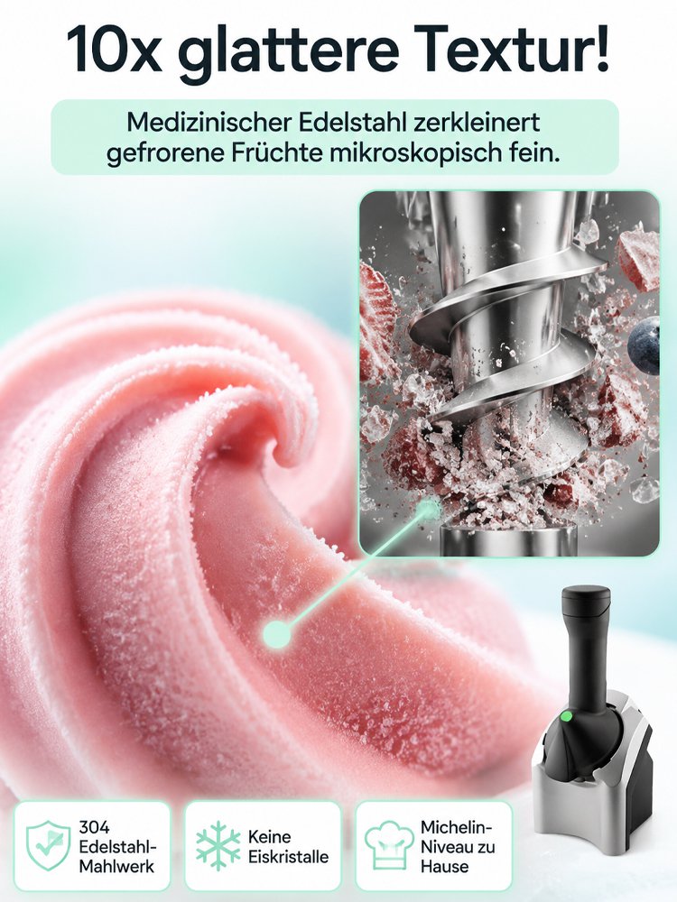 Vollautomatische Eismaschine