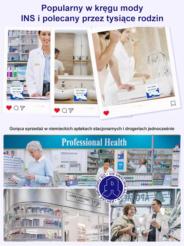 Perłowy wybielający proszek do zębów z probiotykami