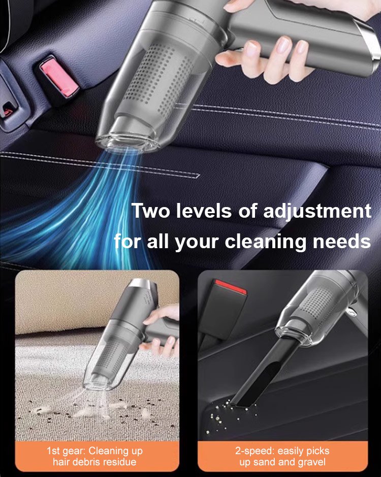 Three-in-one Car and Home Vacuum Cleaner