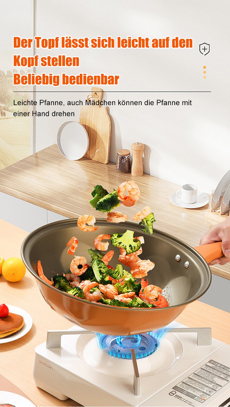 Moderne Küche mit Titan Gesundheitstopf