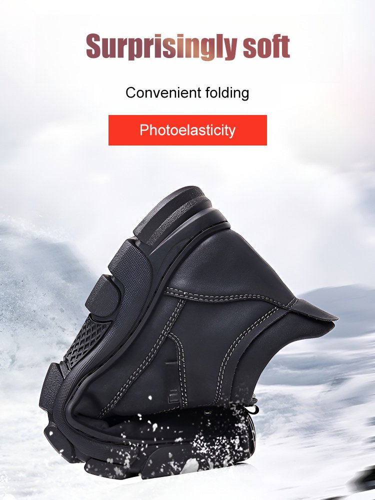 Men's velvet warm high -top shoes