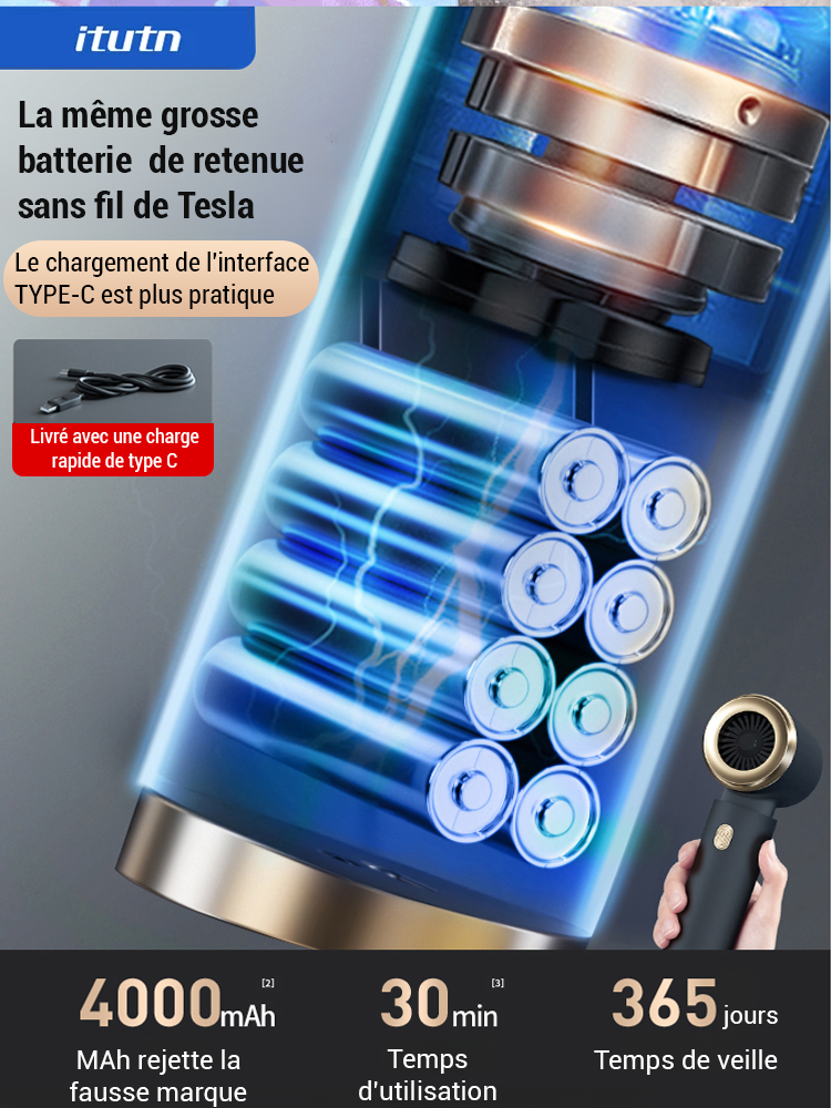 Les États-Unis développent l'aspirateur sans fil Itutn.