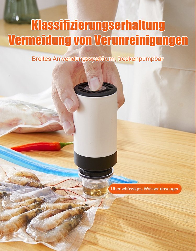 Handgehaltene Vakuummaschine